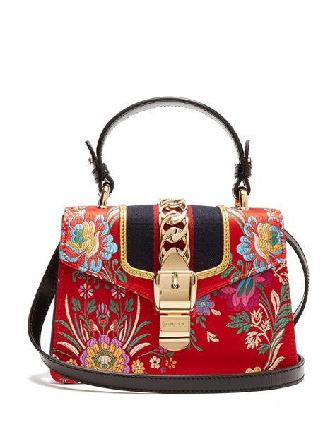 gucci flower bag red|foulard Gucci etiquette.